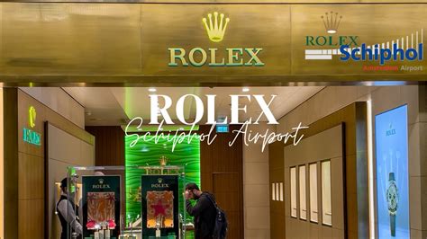 rolex kopen op schiphol invoer
